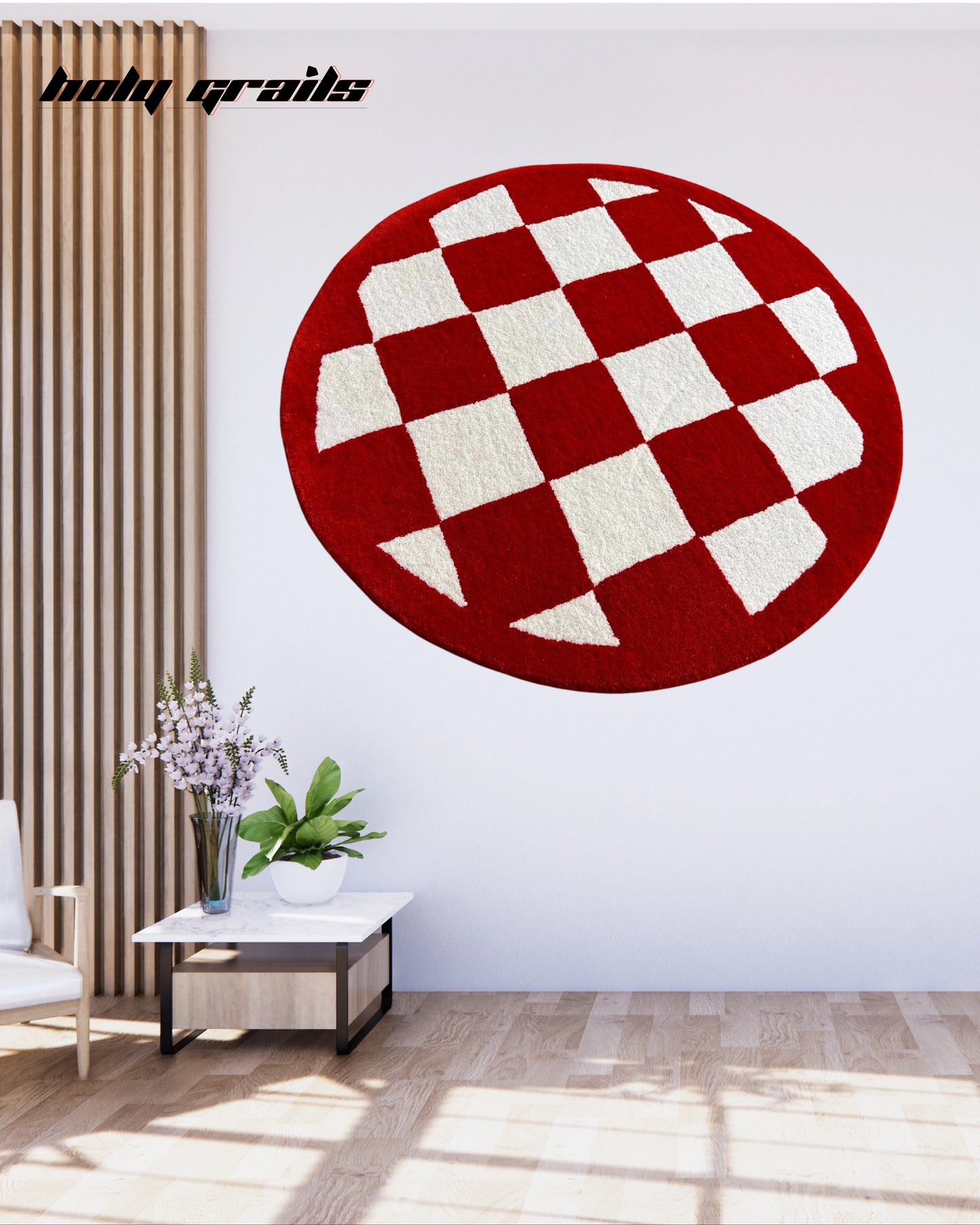 Checkmate Charm Hand Tufted Rug