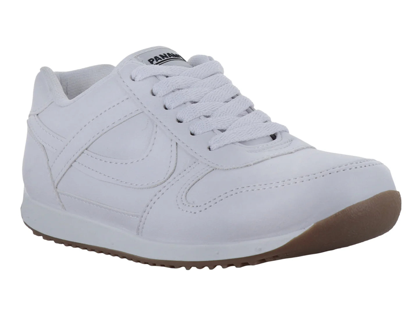 Tenis Panam Blancos Escolares para Niño