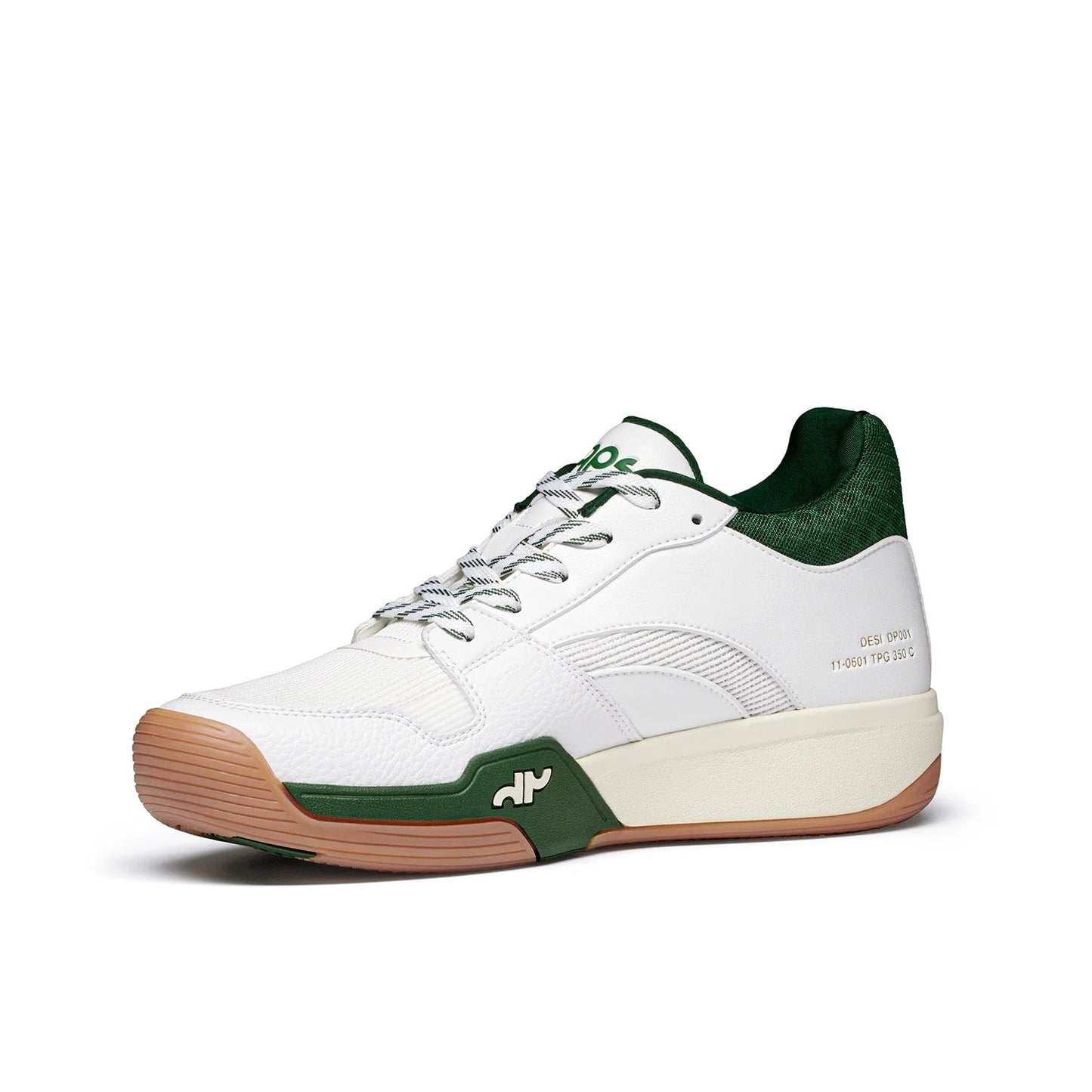 DAPS DESI Mid Green White Mens Pickleball Shoes
