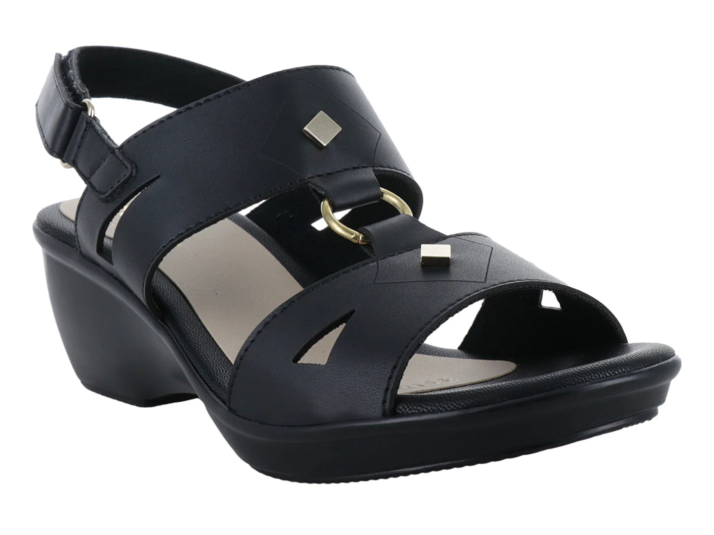 Sandalias Plataforma Paulie Negro para Mujer
