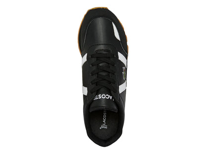 Tenis Lacoste Partner Negro con Blanco para Niño