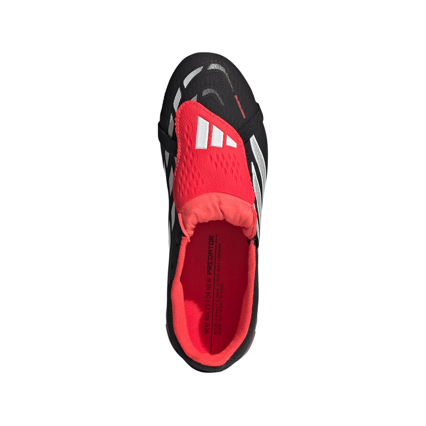 adidas Predator Elite Fold Over Tongue FG Firm Ground Youth Soccer Cleats Black