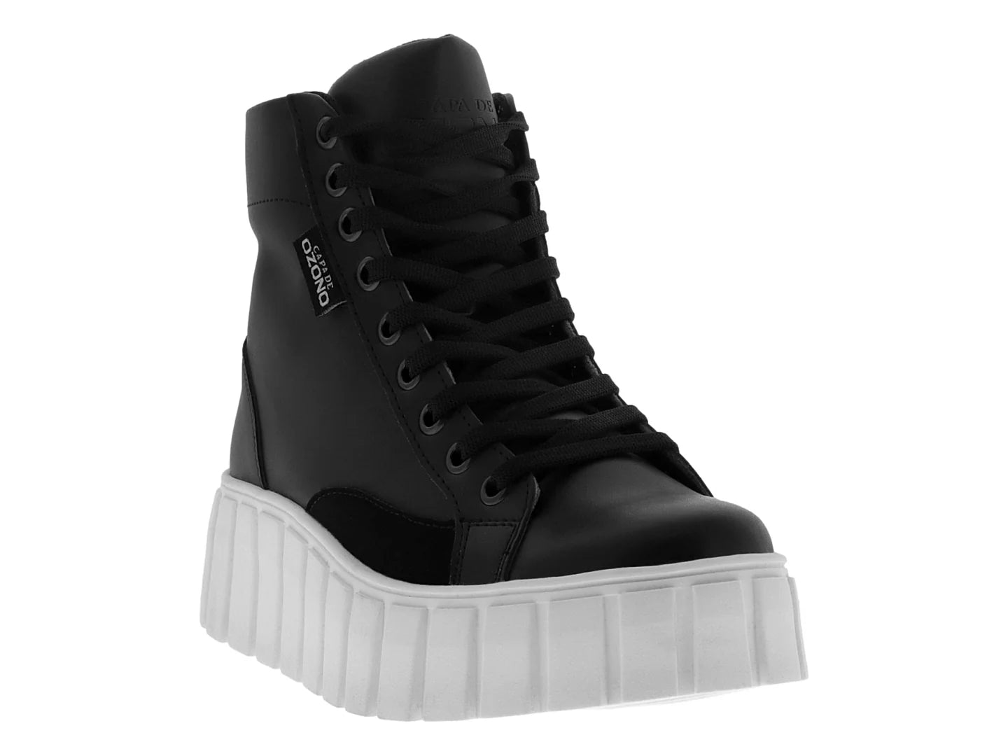 Tenis Casual Capa de Ozono Negro para Mujer