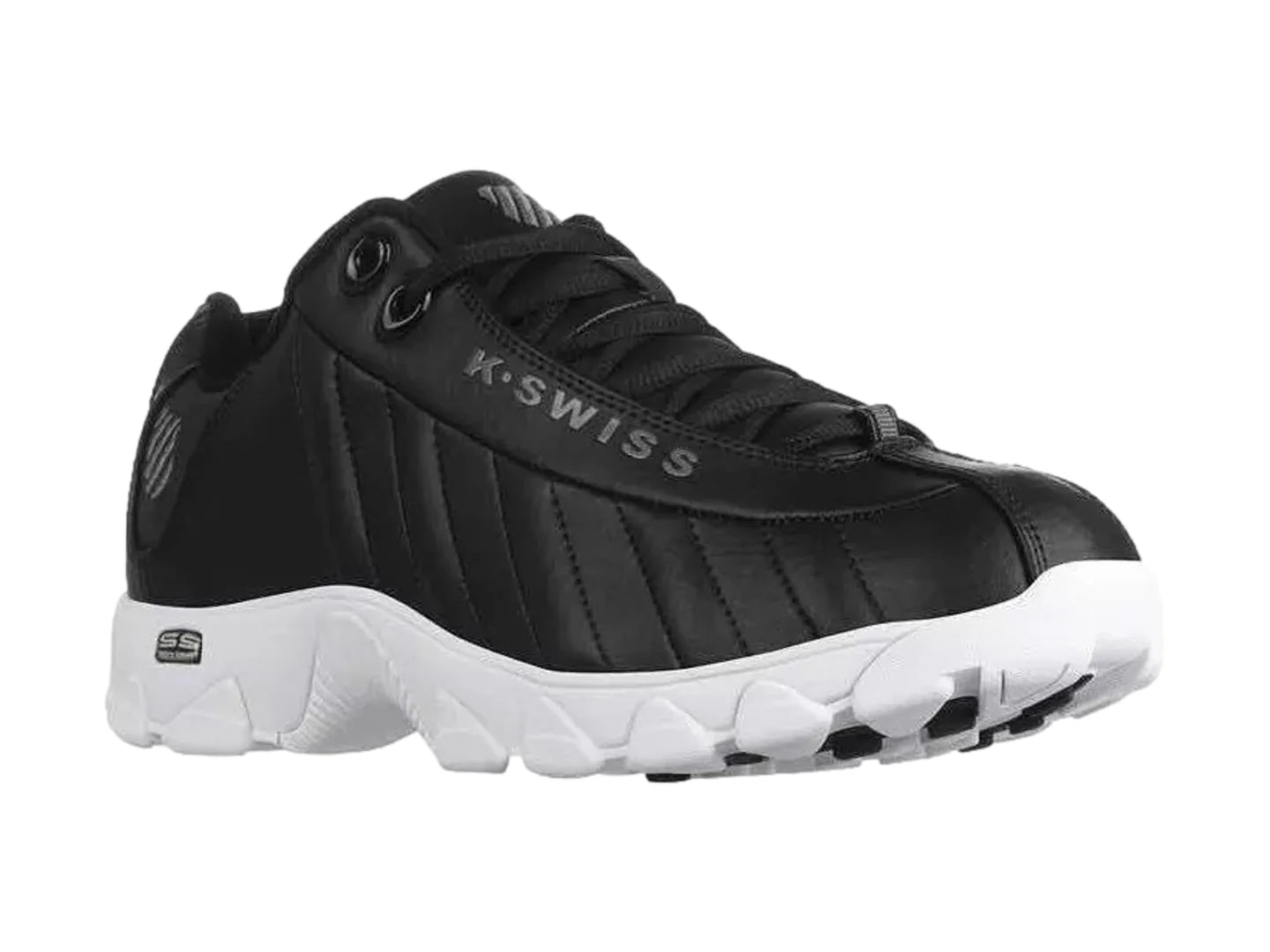 Tenis K Swiss ST 329 Negro con Blanco para Hombre