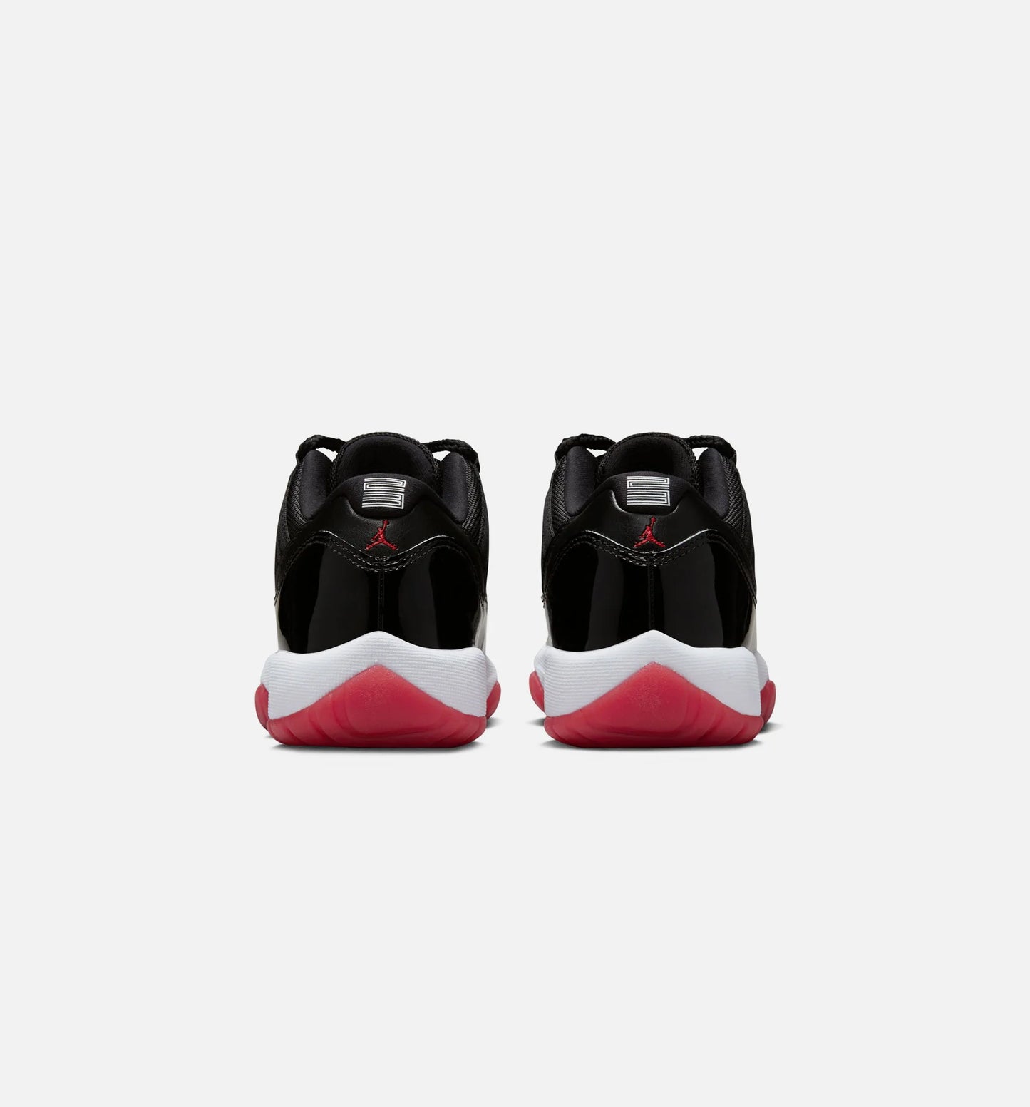 Air Jordan 11 Retro Bred Grade School Lifestyle Shoe Black Varsity Red White Free Shipping