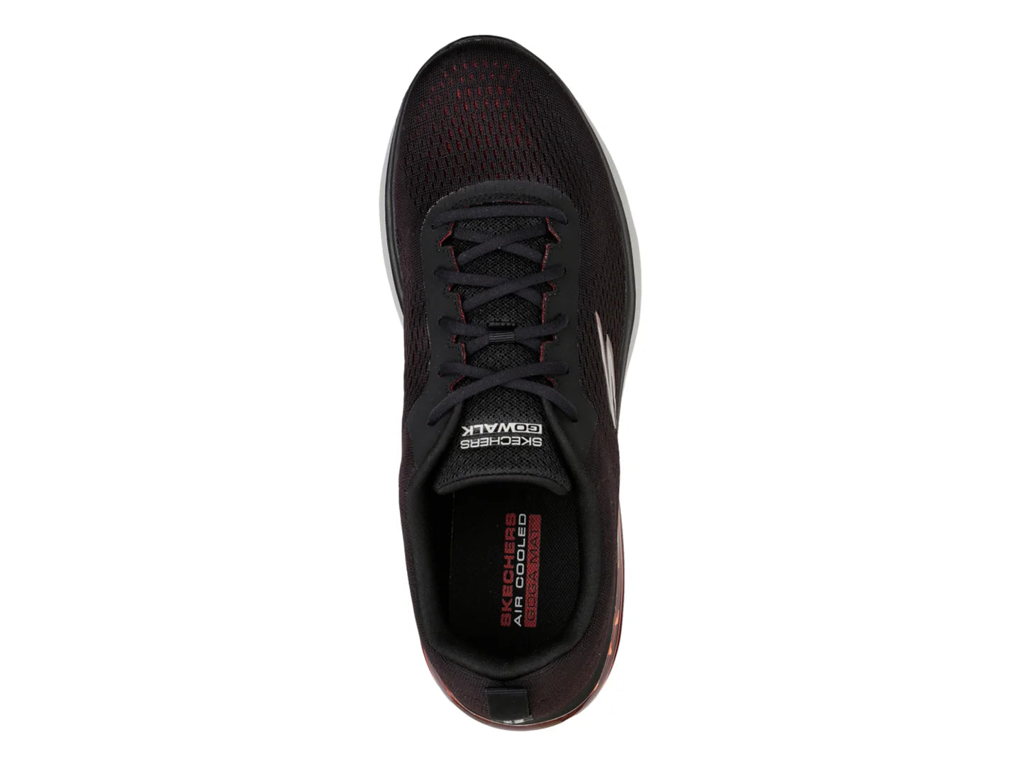Tenis Skechers Go Walk Air 20 Negro y Rojo para Hombre