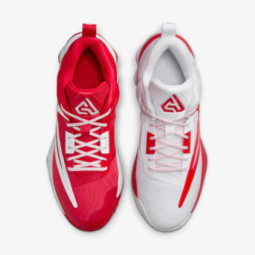 Tênis Nike Giannis Immortality 3 Vermelho Branco
