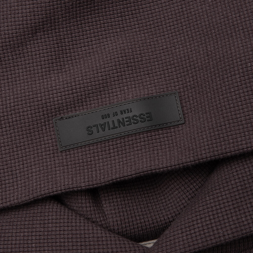 Raglan Hoodie Plum