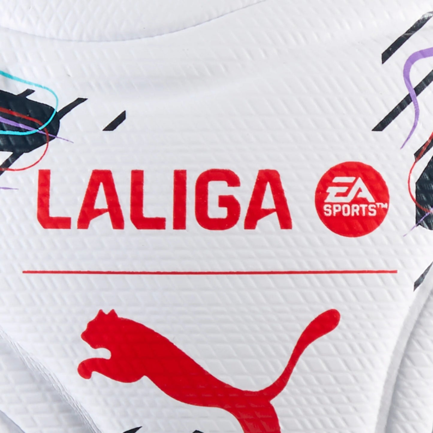 PUMA Stellar Nitro Ultimate LaLiga Soccer Ball White Multicolor