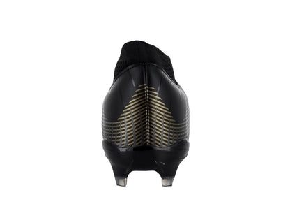 Tenis de Fútbol COURT Negro con Oro para Hombre