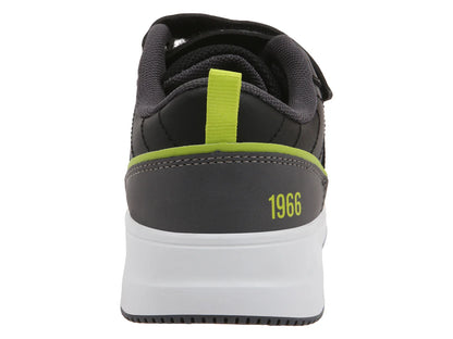 Tenis K SWISS Doren CH Gris y Verde Lima para Niño