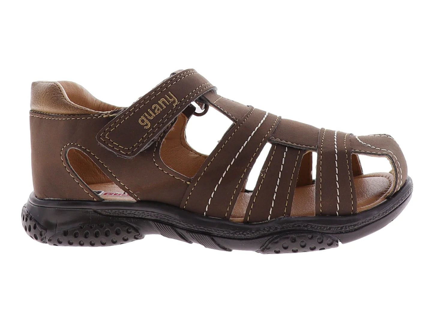 Sandalias Guany Color Chocolate para Niño