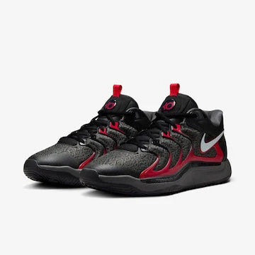Tenis Nike KD17 Preto Vermelho