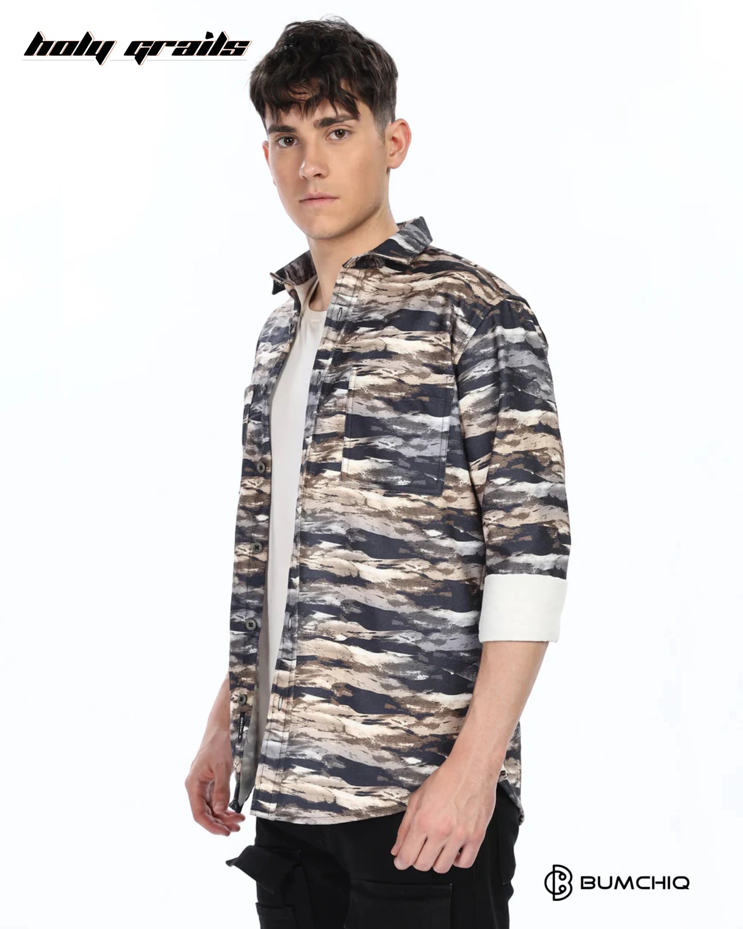Golden Waves Overshirt HG x Bumchiq