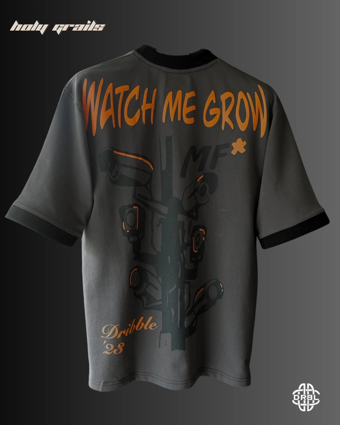 Grey MF Tee HG x DRBL