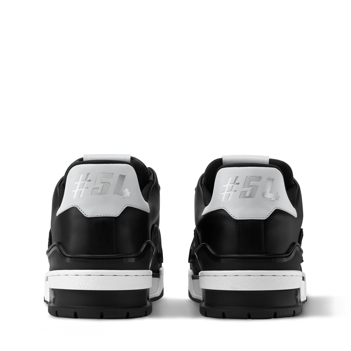 Louis Vuitton LV Trainer Black Monogram Leather Sneaker