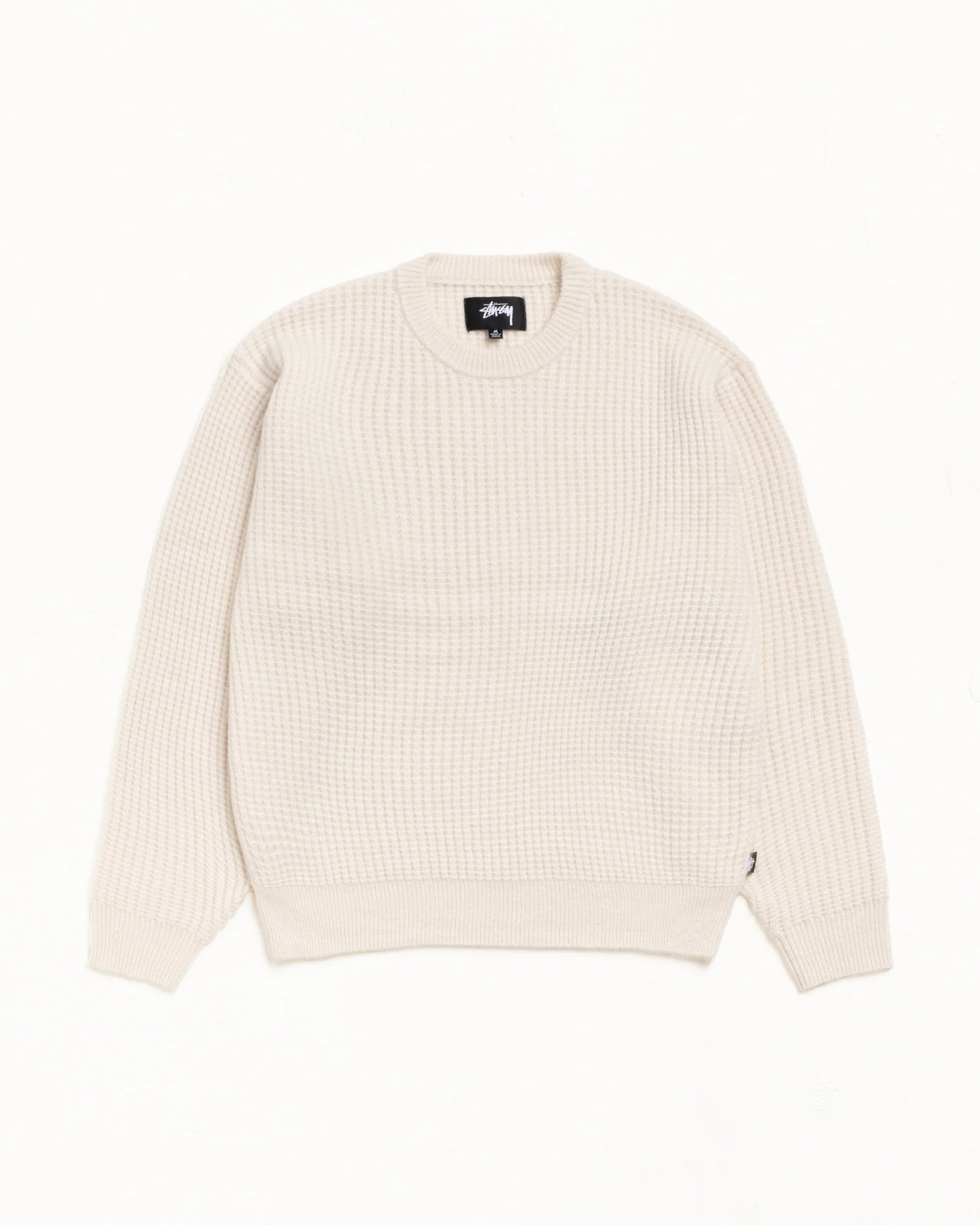 WAFFLE CASHMERE SWEATER