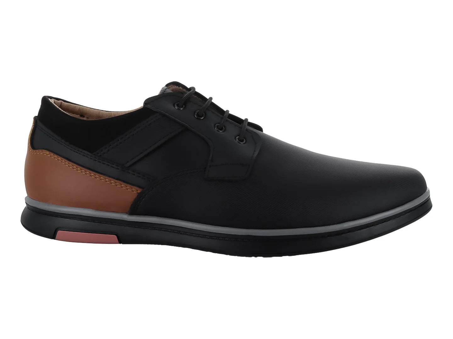 Zapato Casual Dante Alligeri Negro y Camel para Hombre