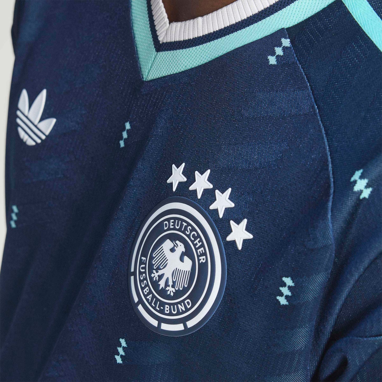 adidas Germany Away Authentic Mens Soccer Jersey 2026 Navy