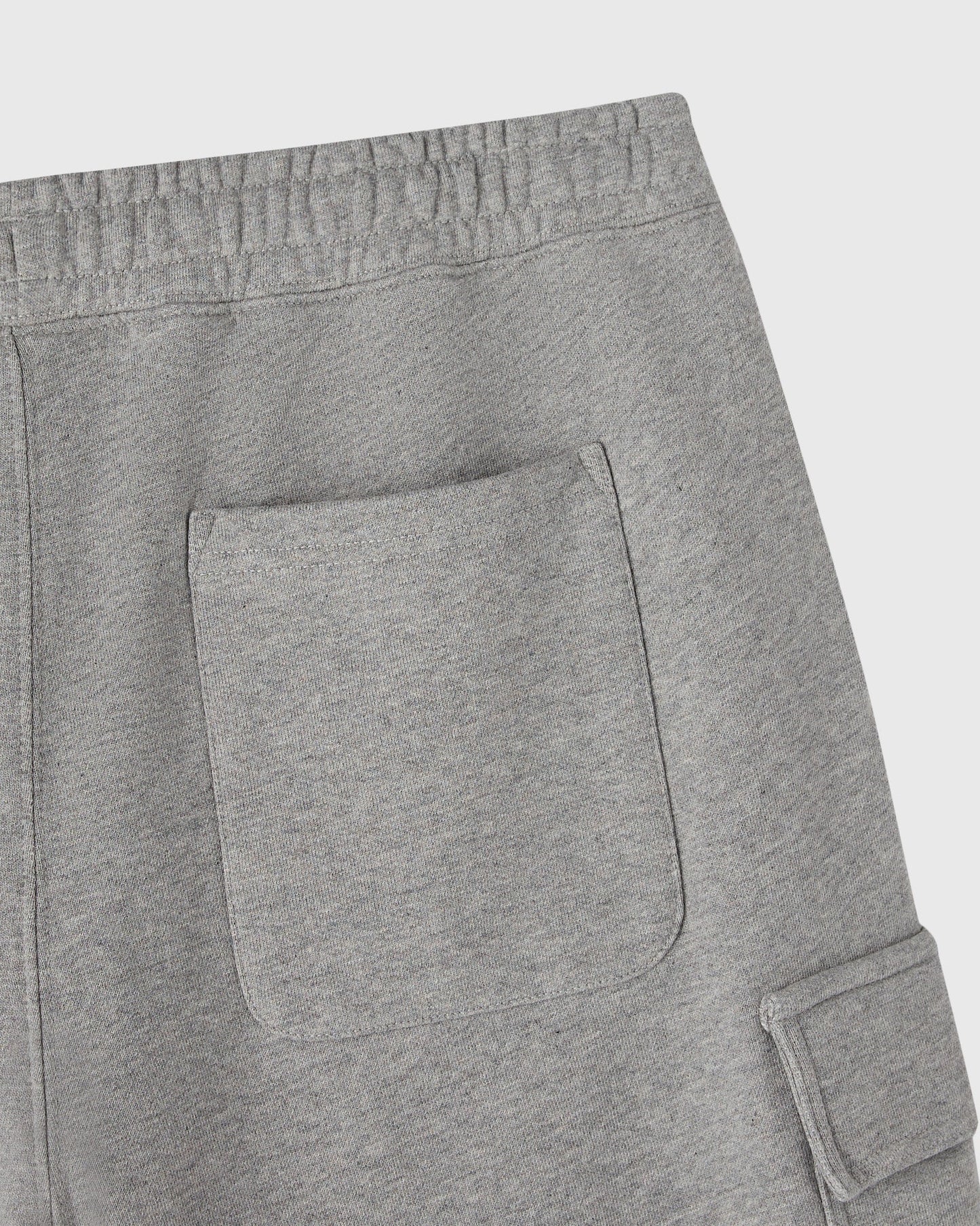 French Terry Cargo Short Heather Grey