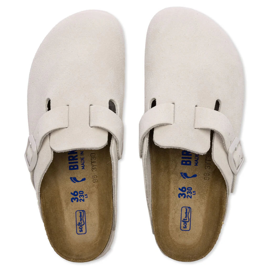 Boston Soft Footbed Antique White