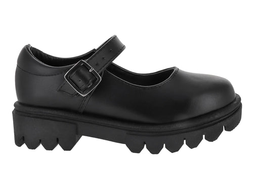 Zapatos Mauri Valero Negros para Niña