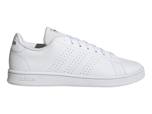 Tenis Adidas Advantage Base Blanco y Marino para Hombre