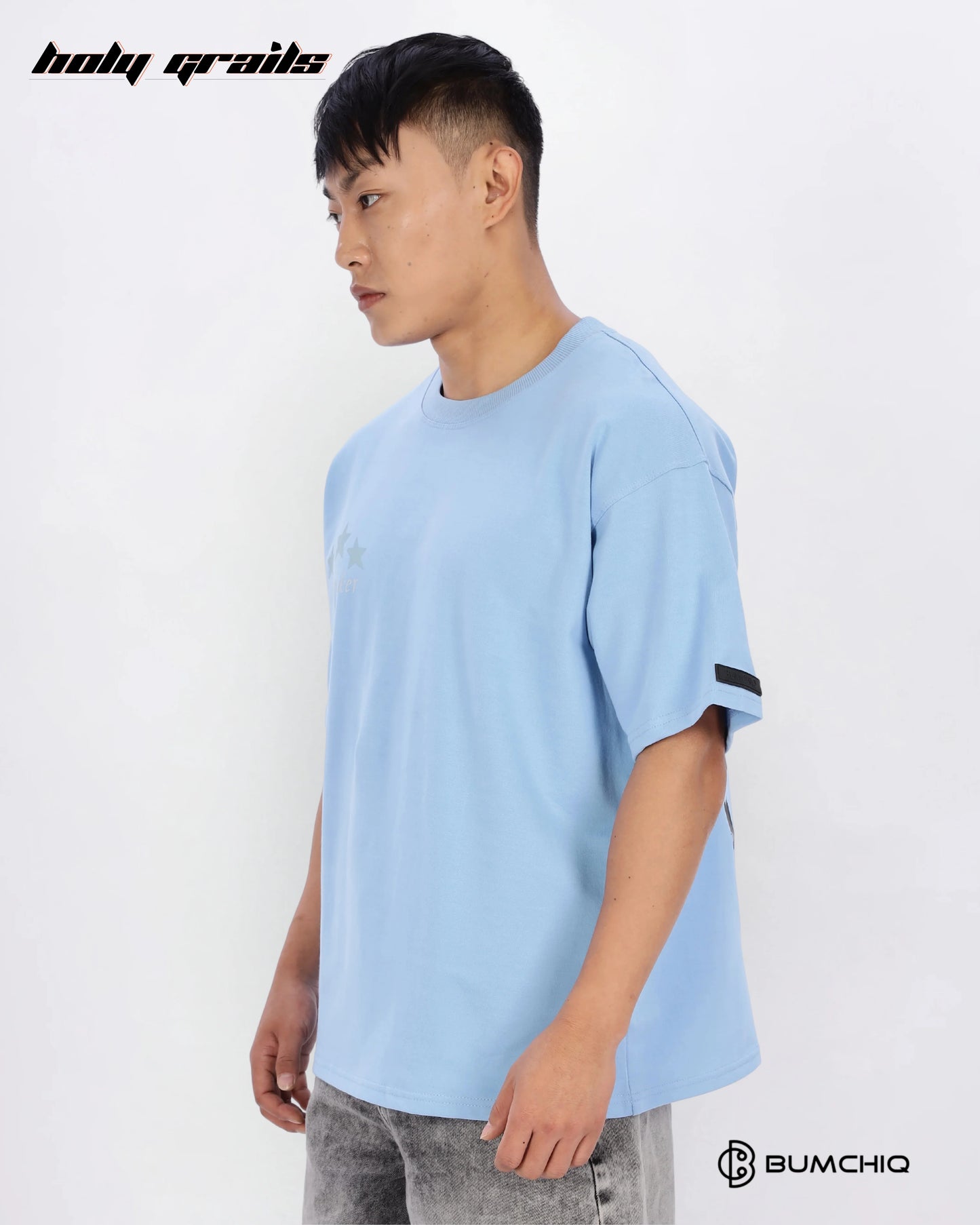Baby Born Blue Oversize Tee HG x Bumchiq