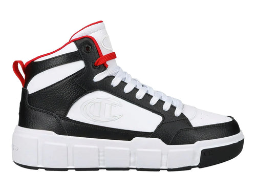 Tenis Champion Drome Ventor HI Negro Blanco Rojo para Hombre