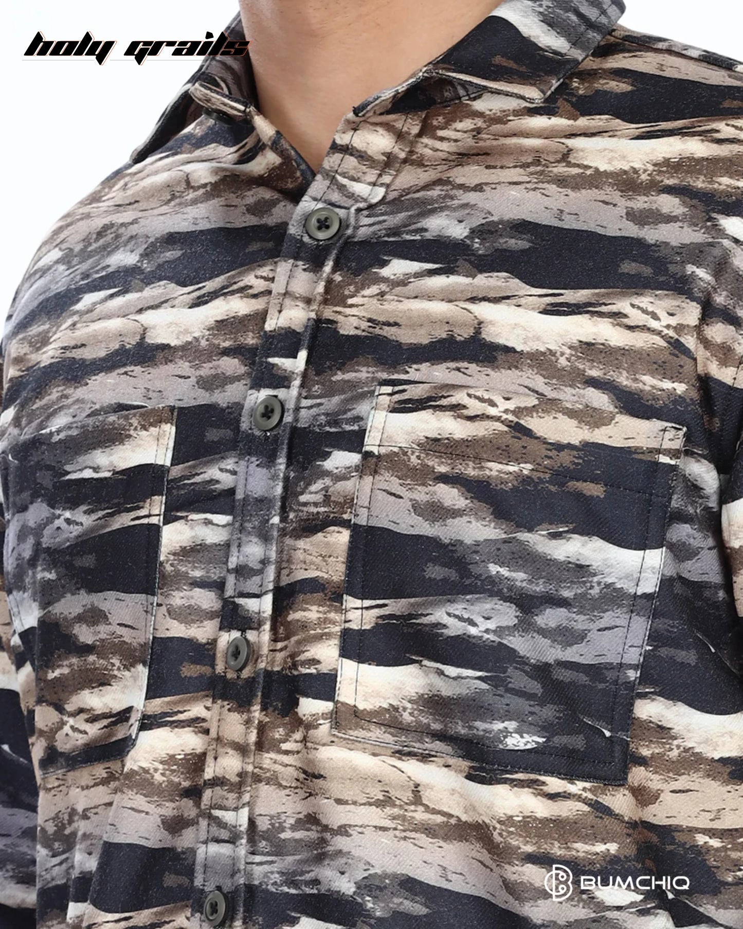 Golden Waves Overshirt HG x Bumchiq