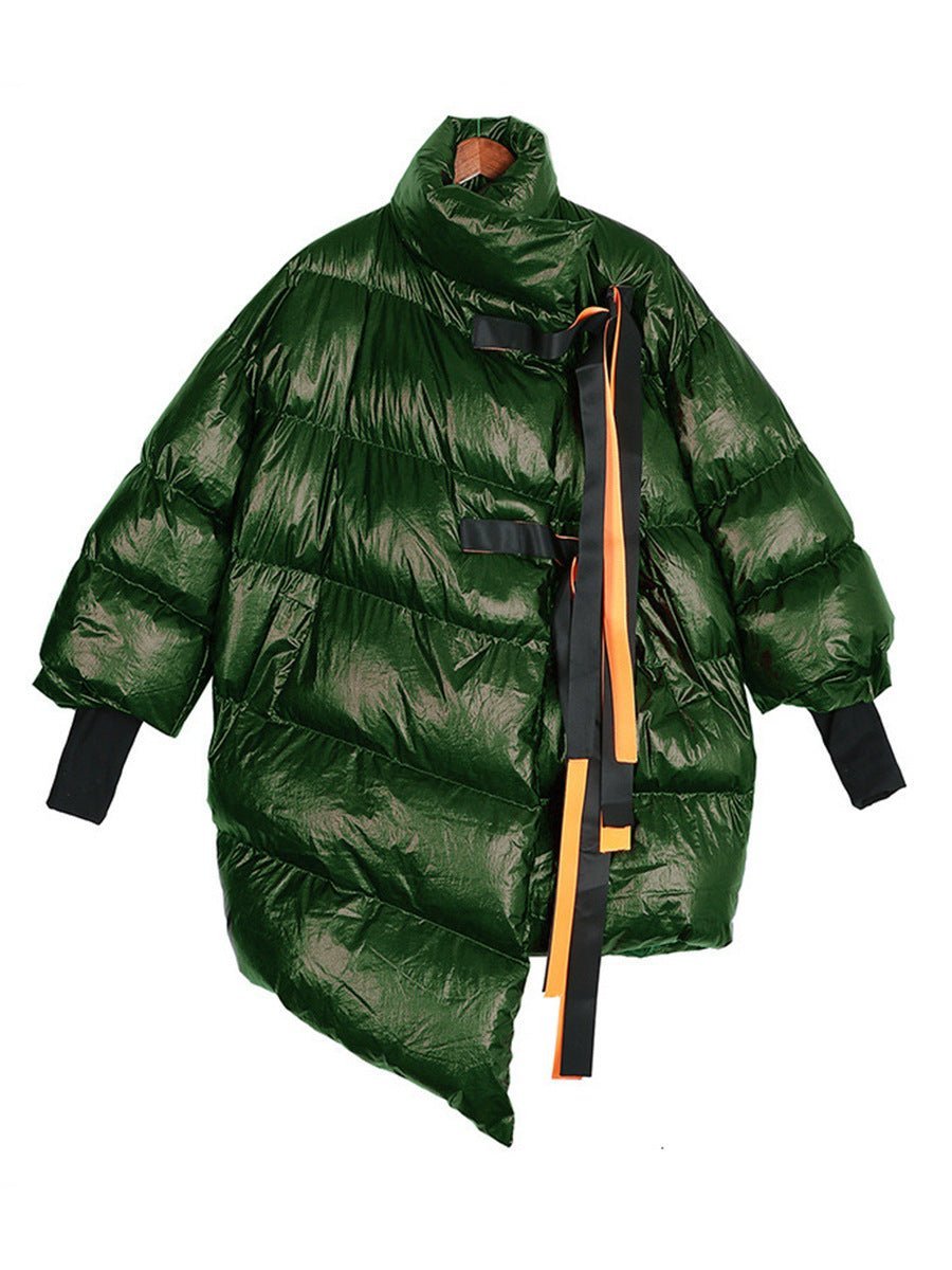 Glossy Quilted Winter Jacket - @phenomenalkat