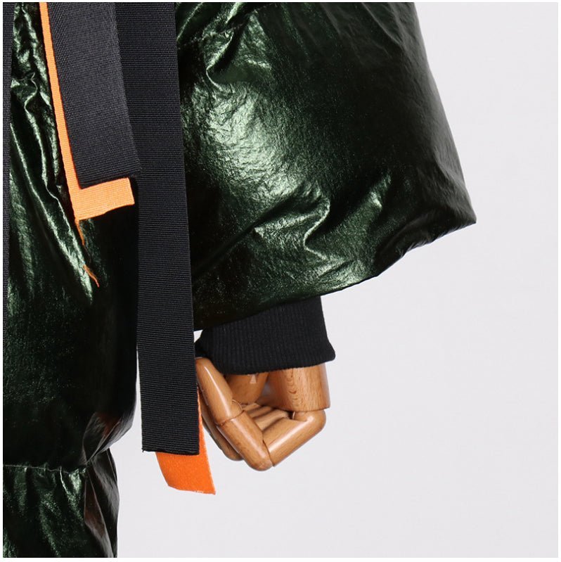 Glossy Quilted Winter Jacket - @phenomenalkat