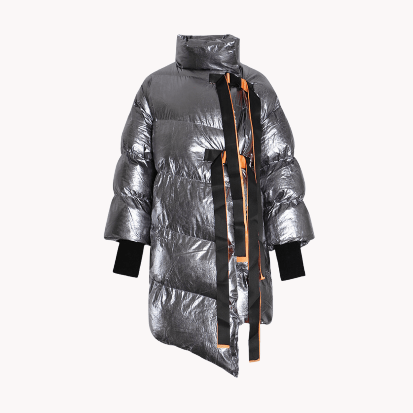 Glossy Quilted Winter Jacket - @phenomenalkat