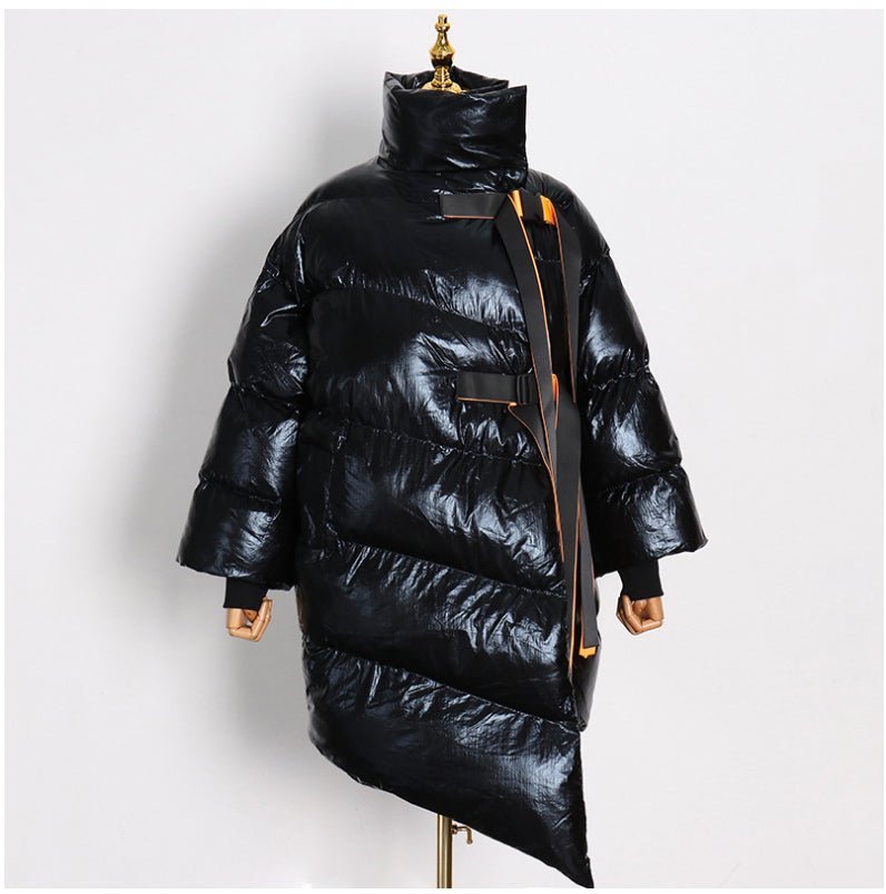 Glossy Quilted Winter Jacket - @phenomenalkat
