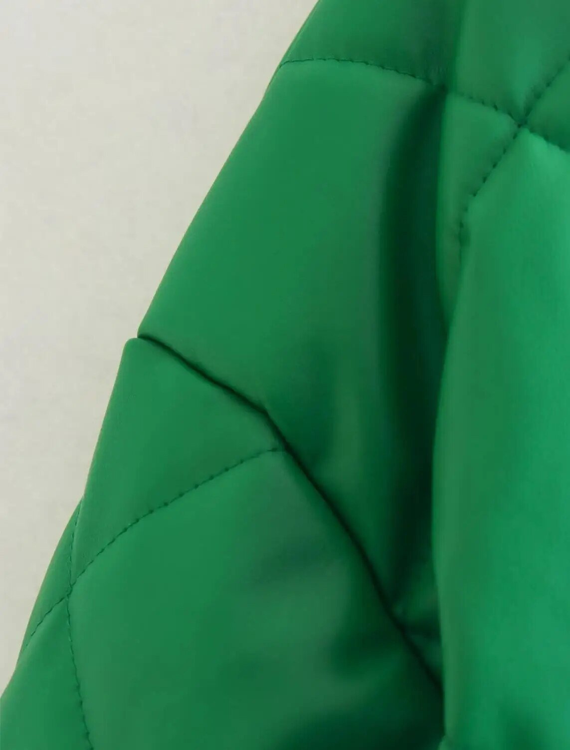 Quilted Vegan Leather Jacket